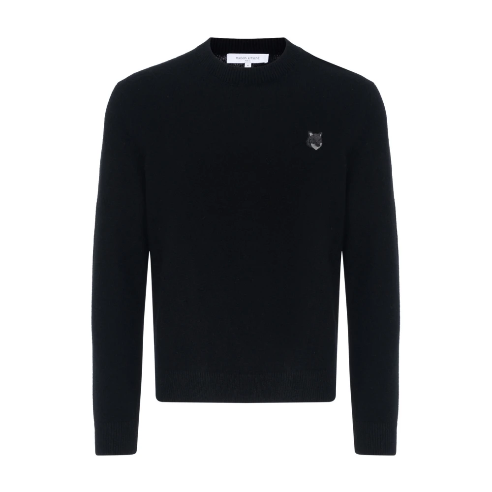 Maison Kitsuné Fox Head Patch Regular Jack Black Heren