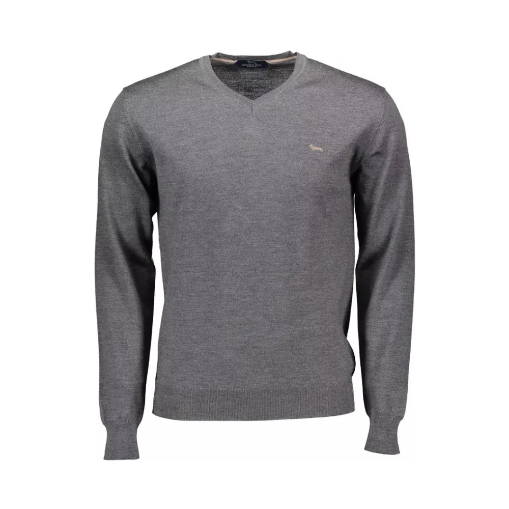 Knitwear > V-neck Knitwear - - Harmont & Blaine - Modalova