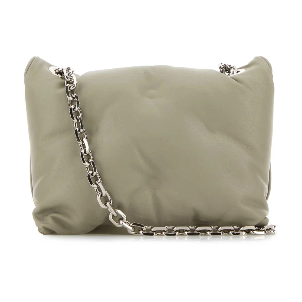 Maison Margiela Nappa Leren Crossbody Tas Gray Dames
