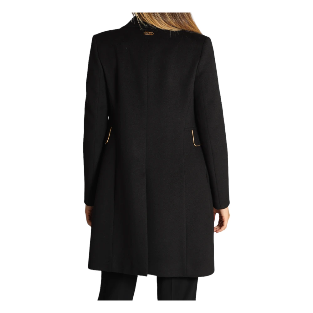 Alviero Martini 1a Classe Zwarte Geo Classic Jas Black Dames