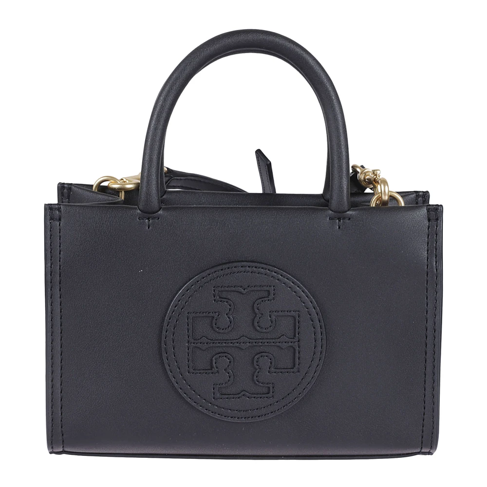 TORY BURCH Zwarte Mini Bio Winkel Tas Black Dames