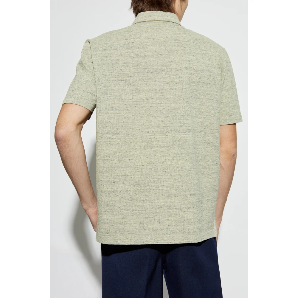 Bottega Veneta Katoenen polo Green Heren