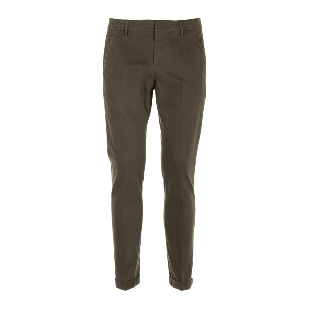 Dondup Bruine Broek Gaubert Stijl Green Heren