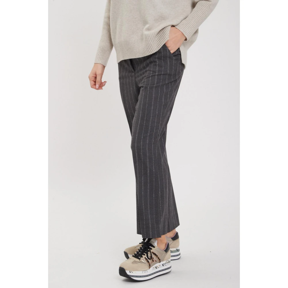Via Masini 80 Stijlvolle Broek Gray Dames