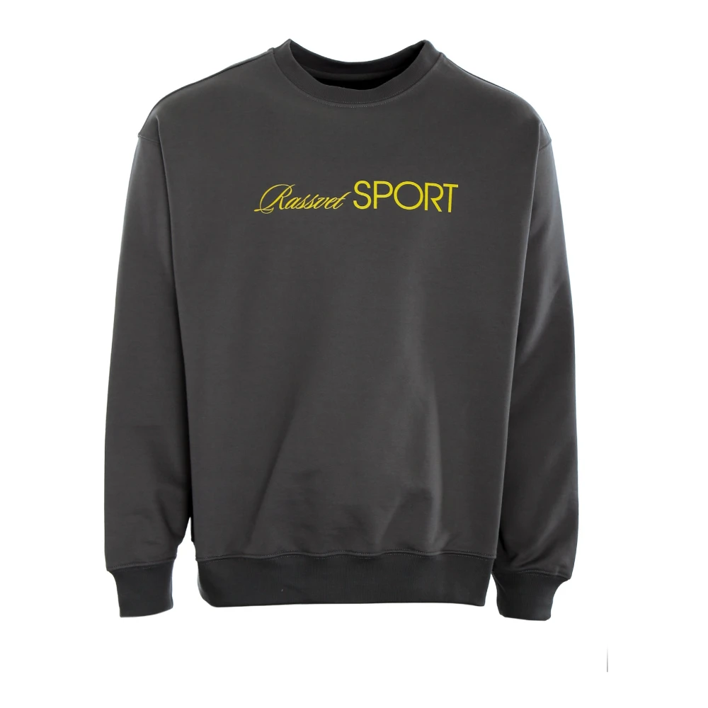 Rassvet Sportieve Sweatshirt met Print Gray Heren