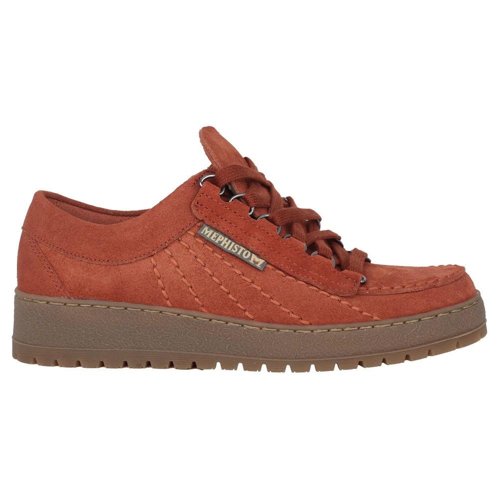 Mephisto Rode veterschoen voor heren Heren Schoenen Rood