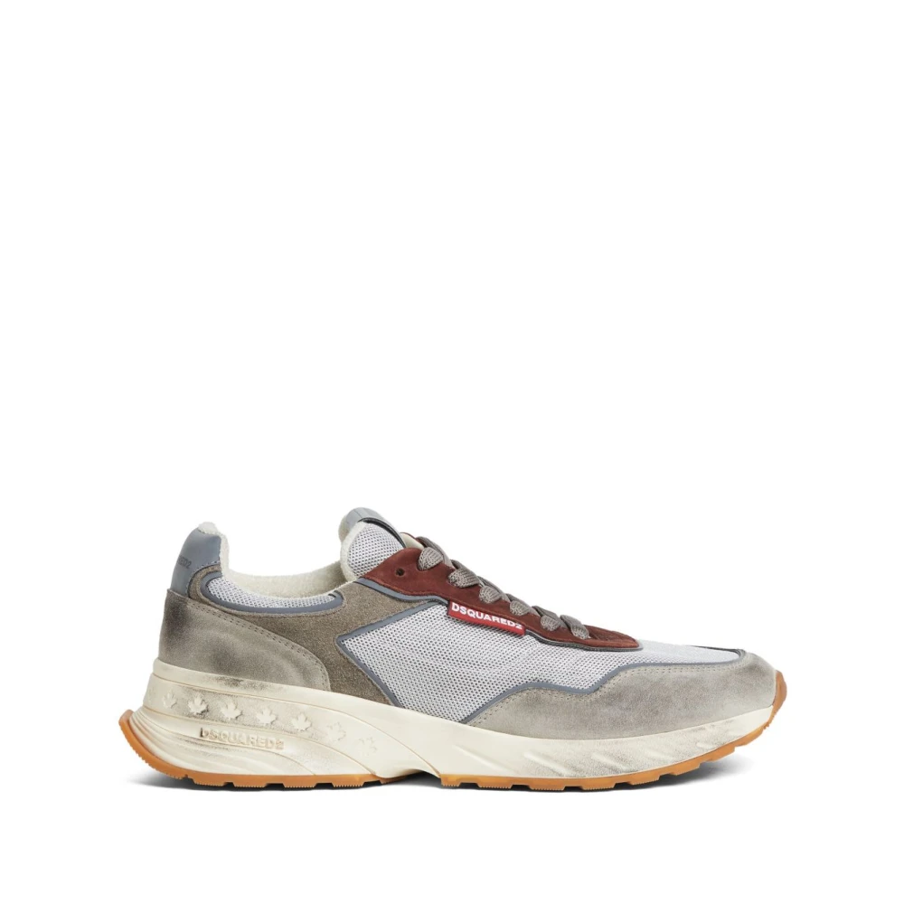 Dsquared2 Men's Multicolor Sneakers,, Sprinter Trainers Size 8 Uk