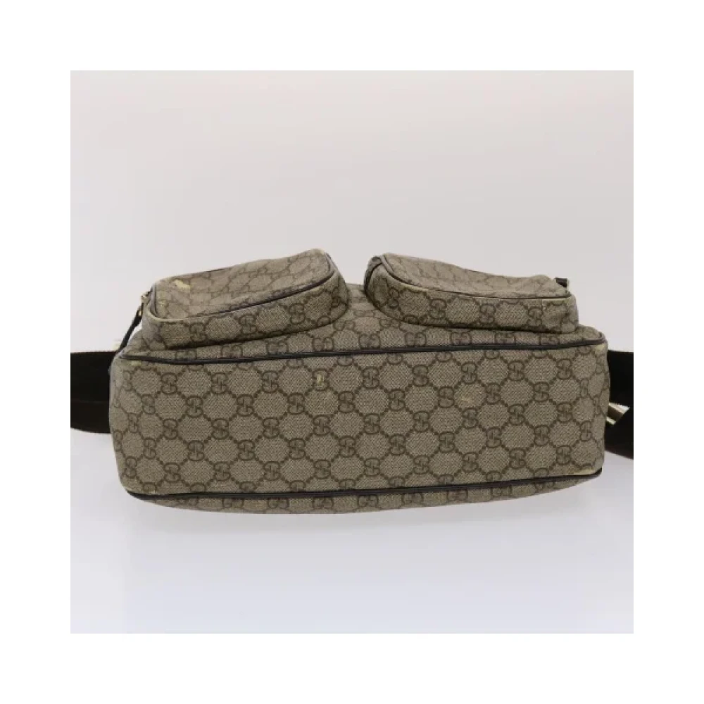Gucci Vintage Pre-owned Leather gucci-bags Beige Dames