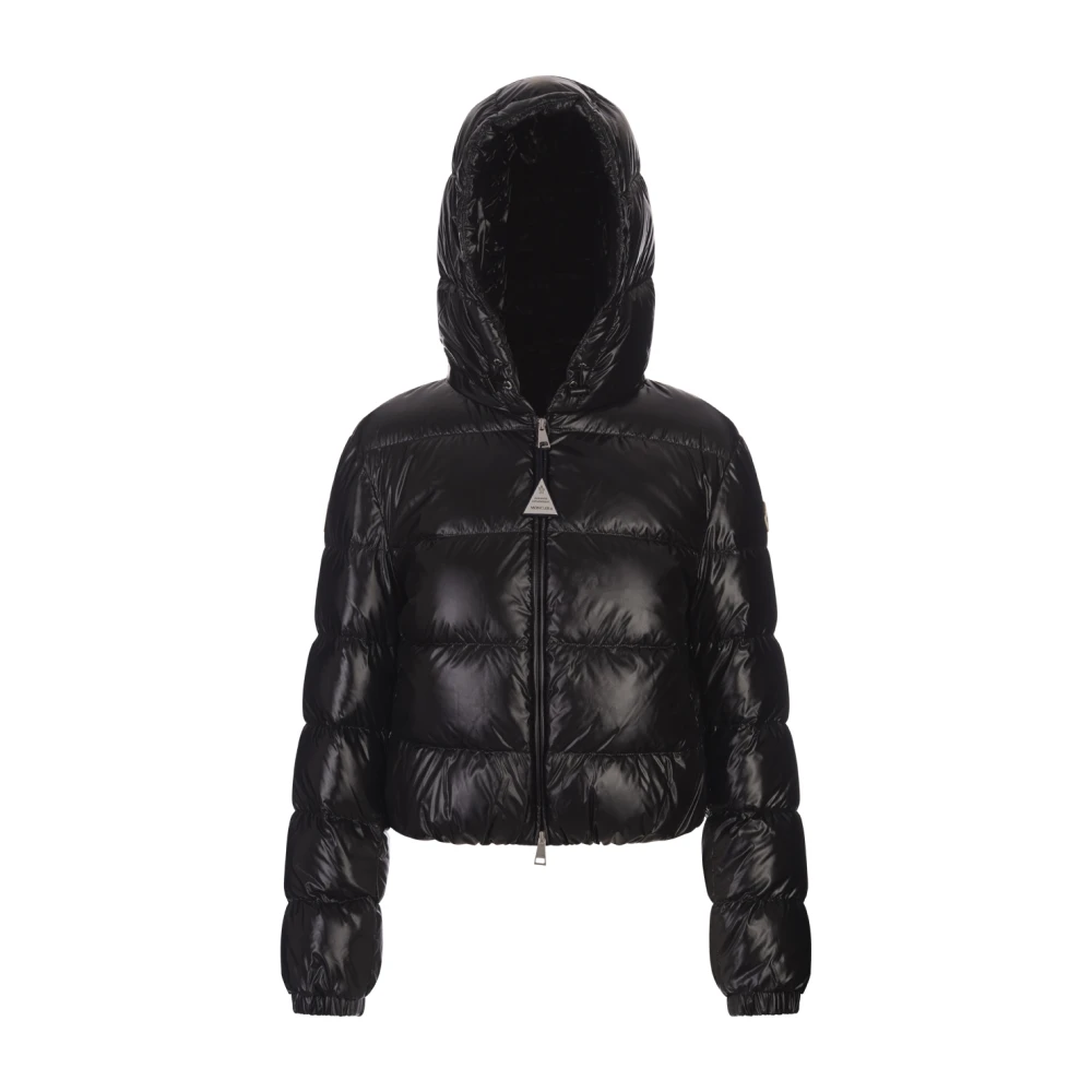 Moncler Zwarte Bayard Donsjas Black Dames