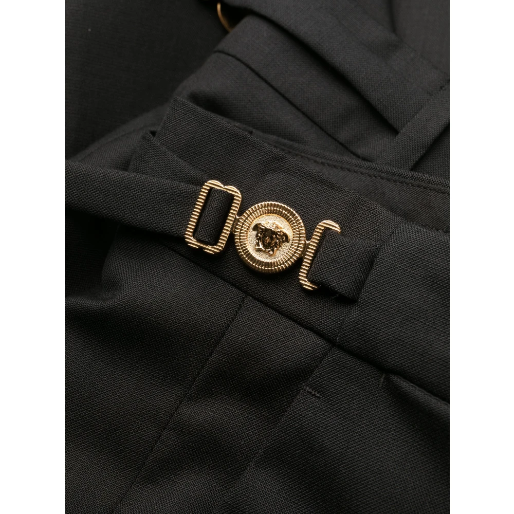 Versace Elegante Formele Broek Black Heren
