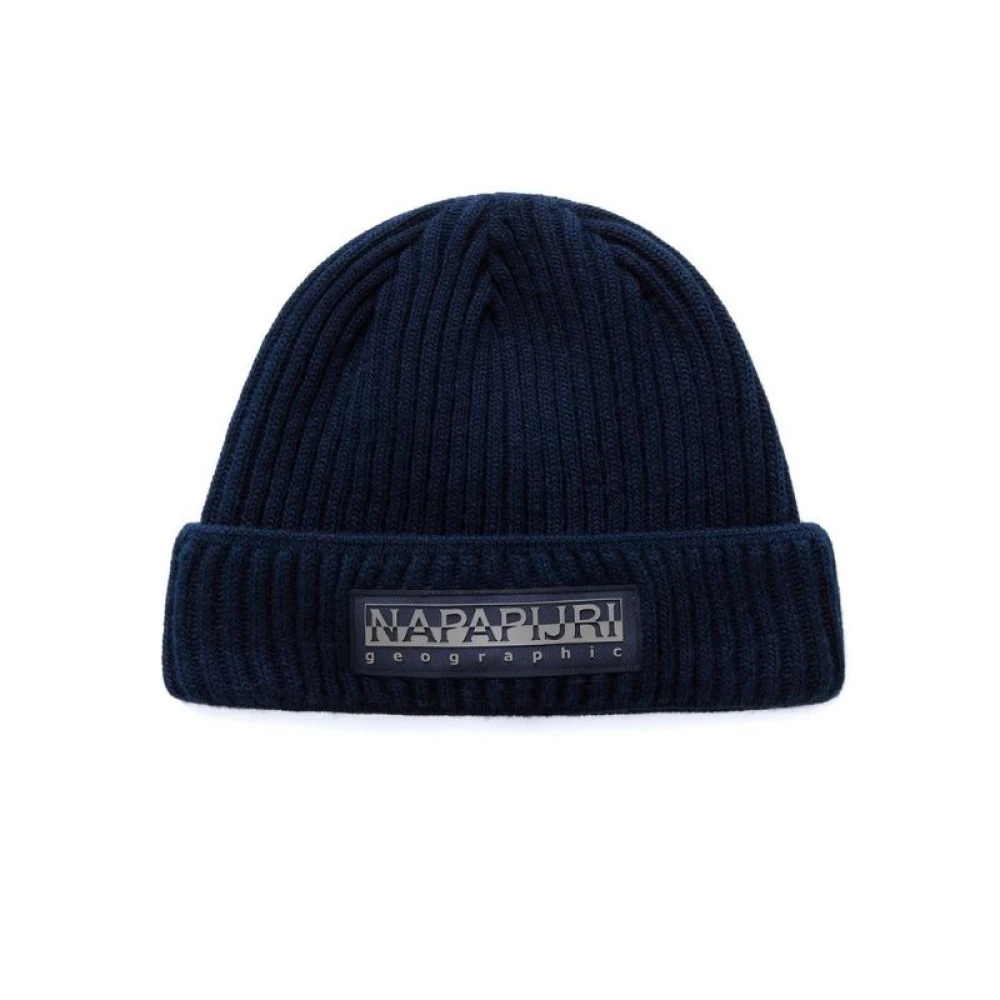 Napapijri Heren F-Vispa Beanie Muts Blue Heren