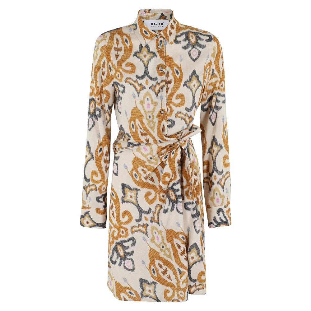 Bazar deluxe Overhemdjurk Multicolor Dames