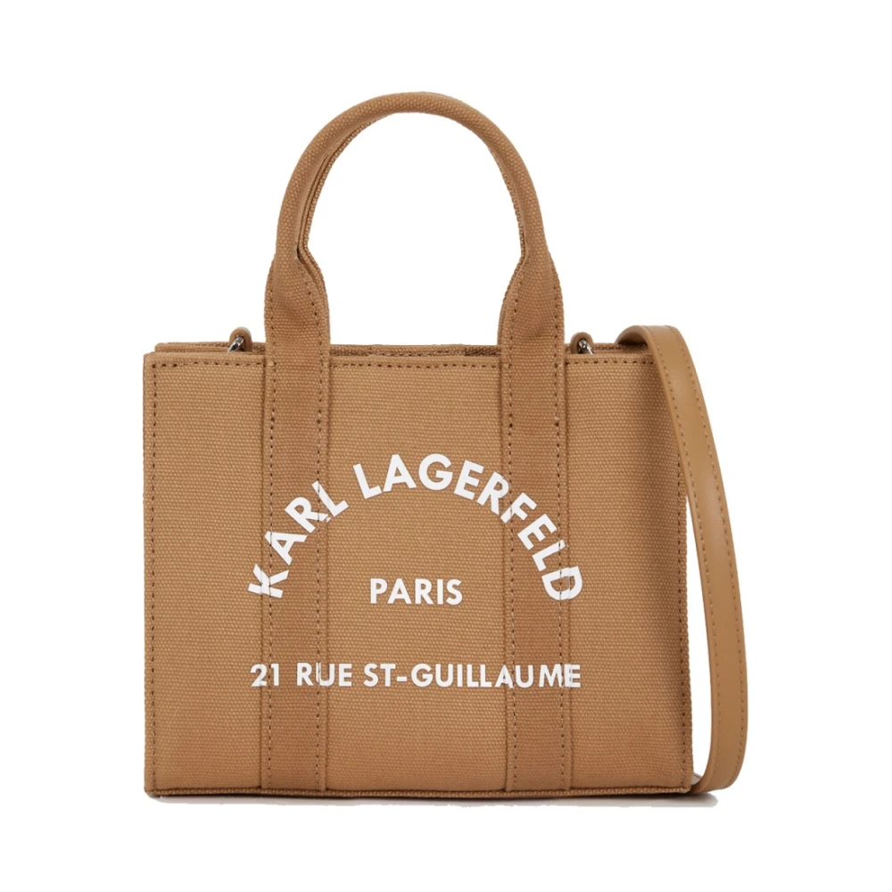Karl Lagerfeld Women's Brown Handbags, One Size, Handbags