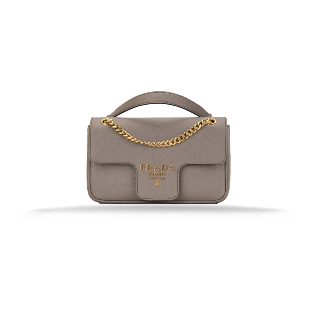 Prada Beige Handbags - Female - Shoulder Bags - One Size - Bags