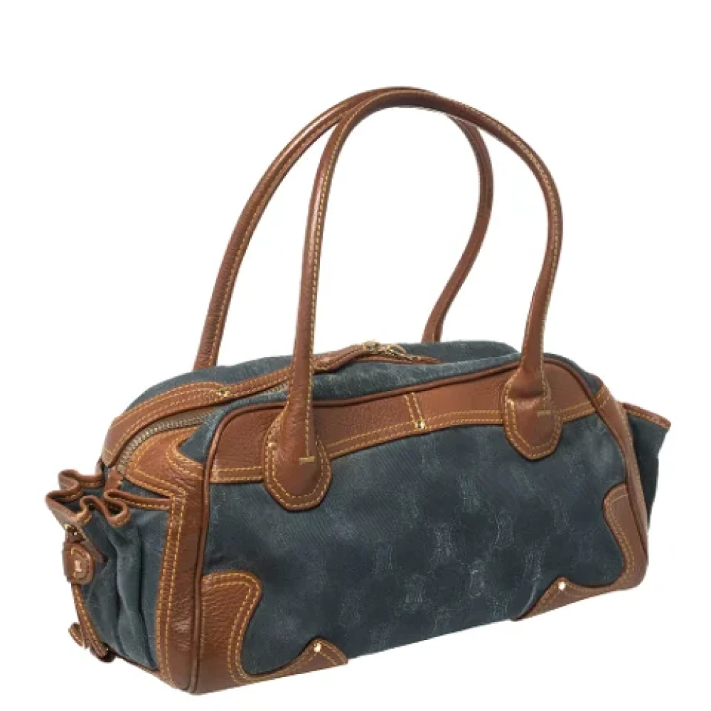 Celine Vintage Pre-owned Denim celine-bags Blue Dames