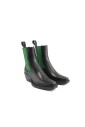 bottes-style-western-noir-vert