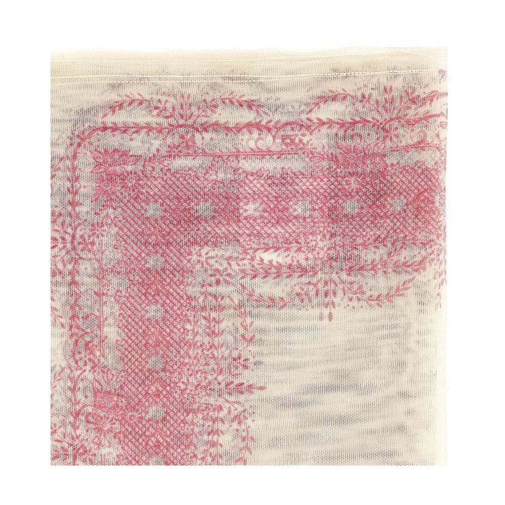 Philosophy di Lorenzo Serafini Abstract Patroon Tule Sjaal Pink Dames