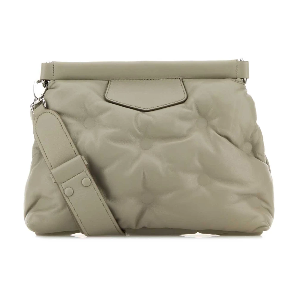 Maison Margiela Grijze leren crossbodytas Gray Dames