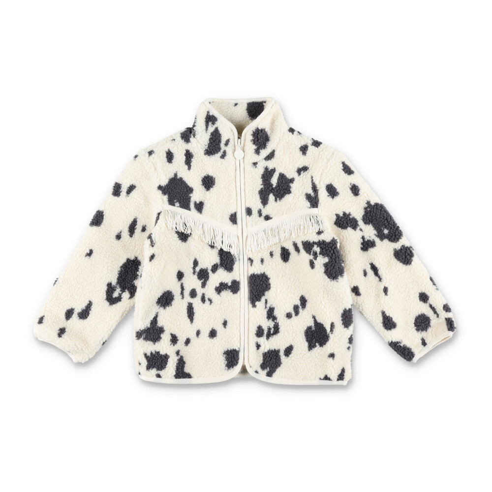 Dalmatian Print Fleece Jacket Outerwear Stella McCartney Winter Jackets Miinto