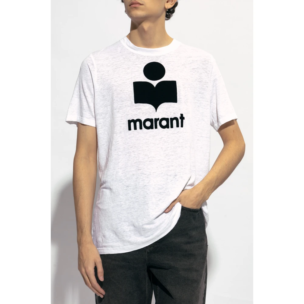 Isabel marant Karman T-shirt White Heren