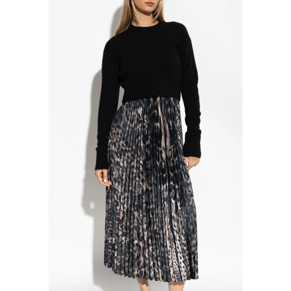 AllSaints Sweater Jurk Jinx Black Dames
