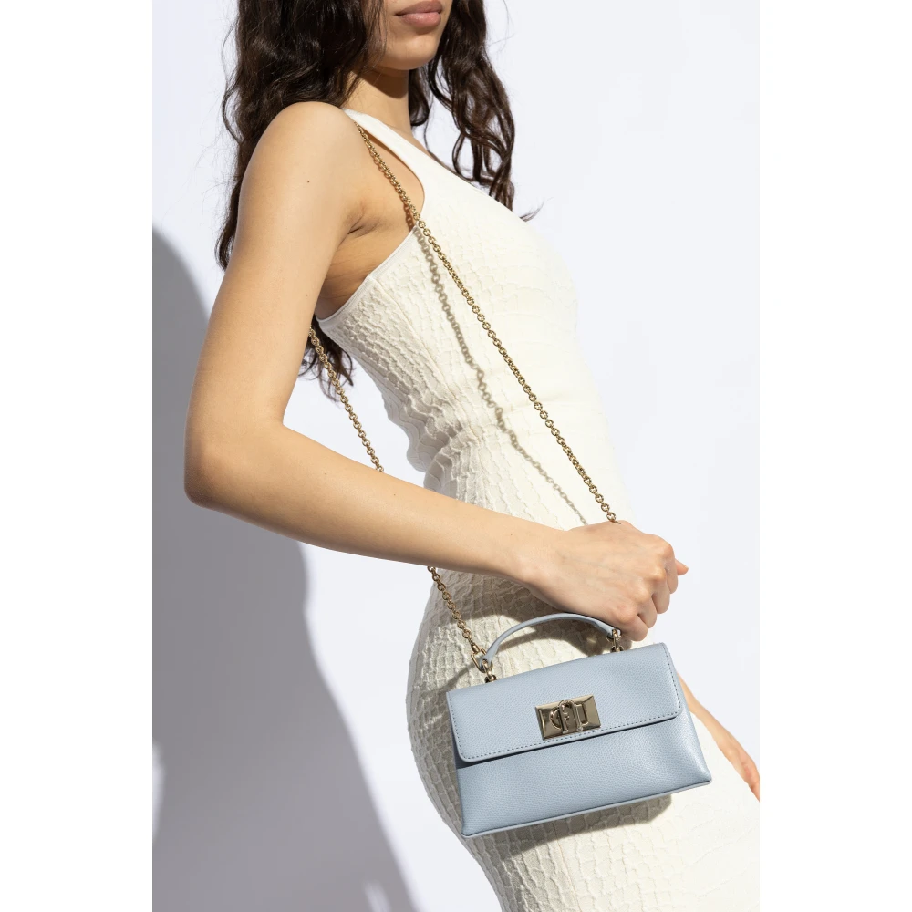 Furla Handtas '1927 Mini' Blue Dames