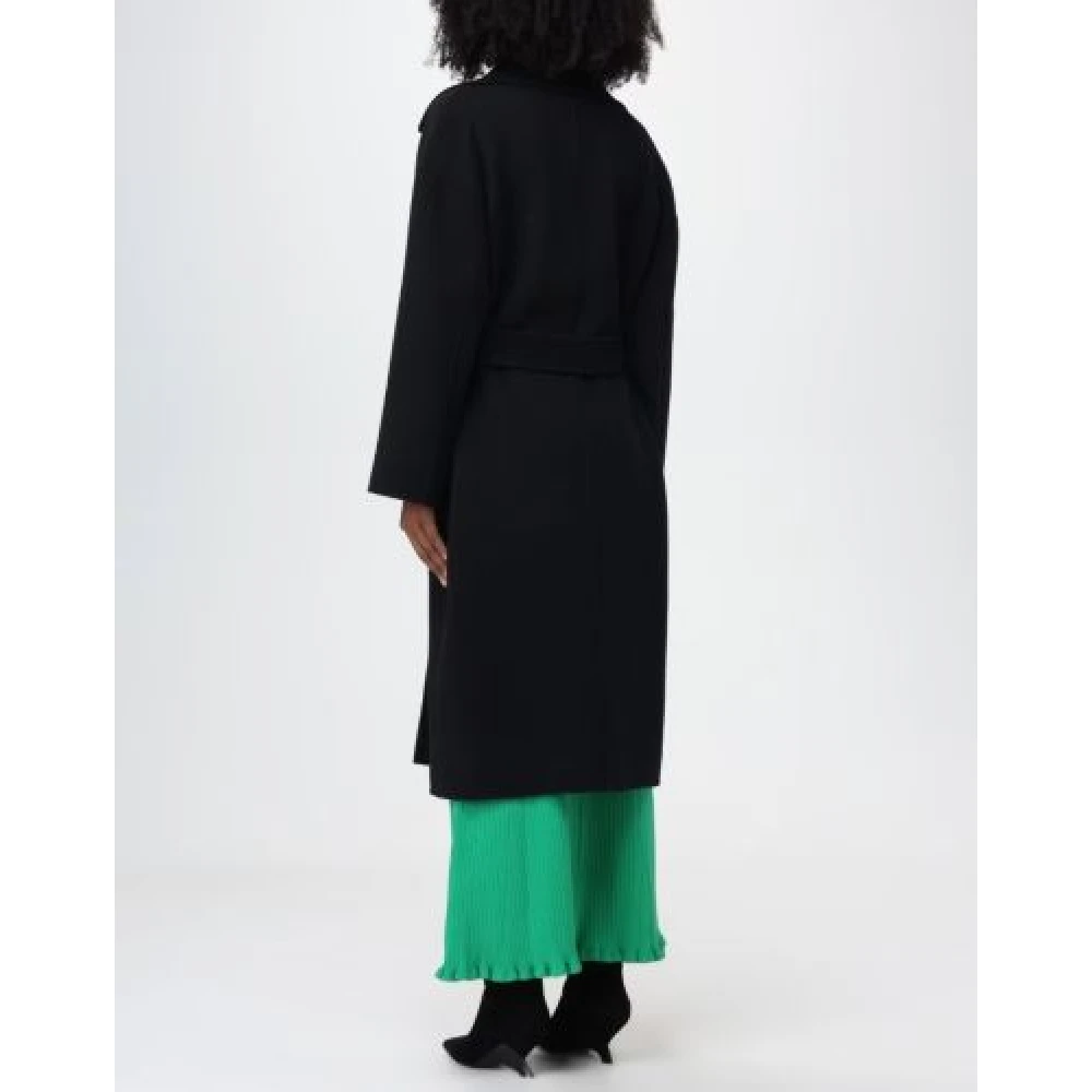 Philosophy di Lorenzo Serafini Zwarte Jas Lorenzo Stijl Black Dames
