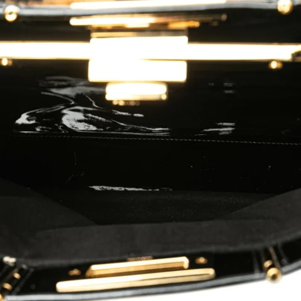 Fendi Vintage Pre-owned Fur handbags Black Dames