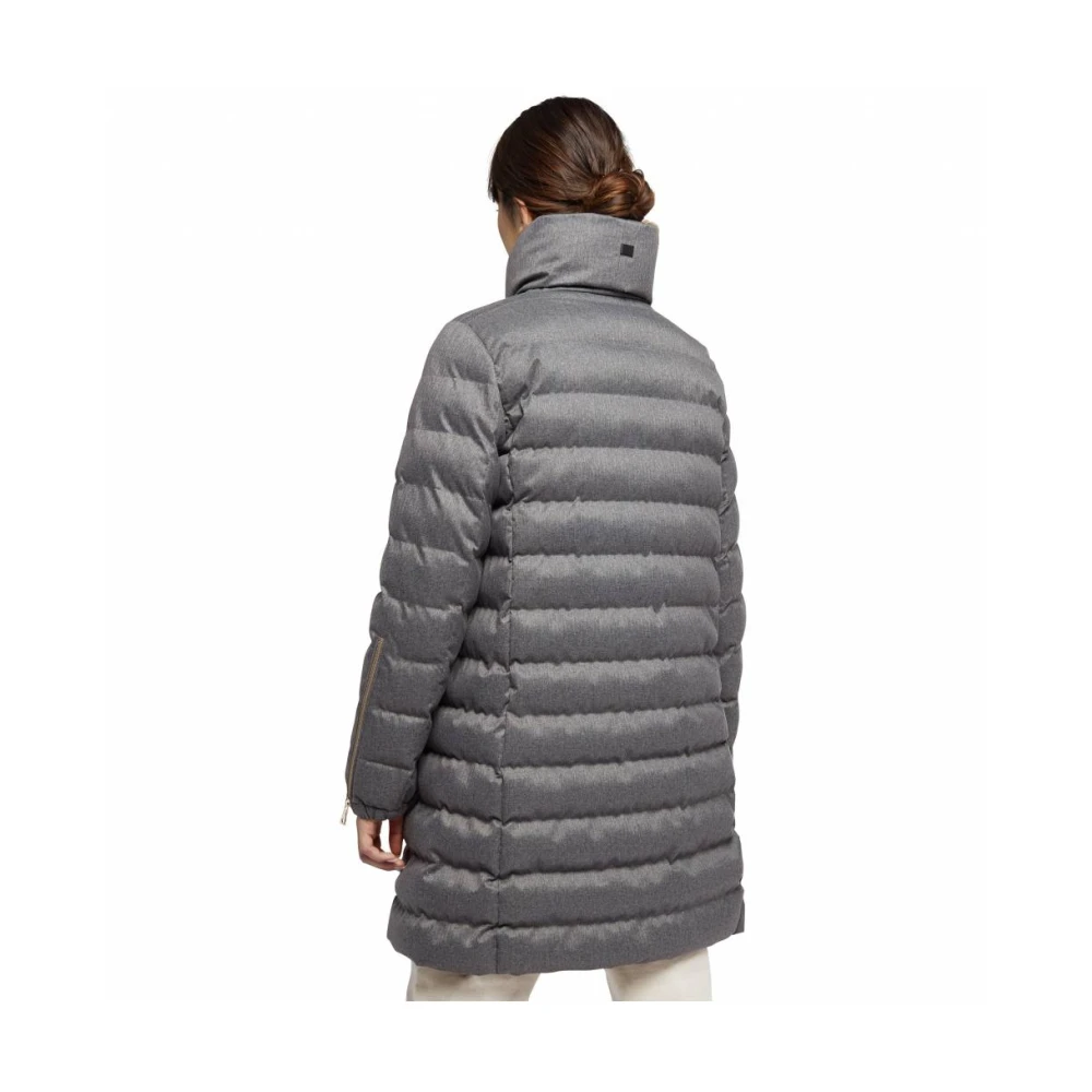 Geox Winter Parka Jas Gray Dames