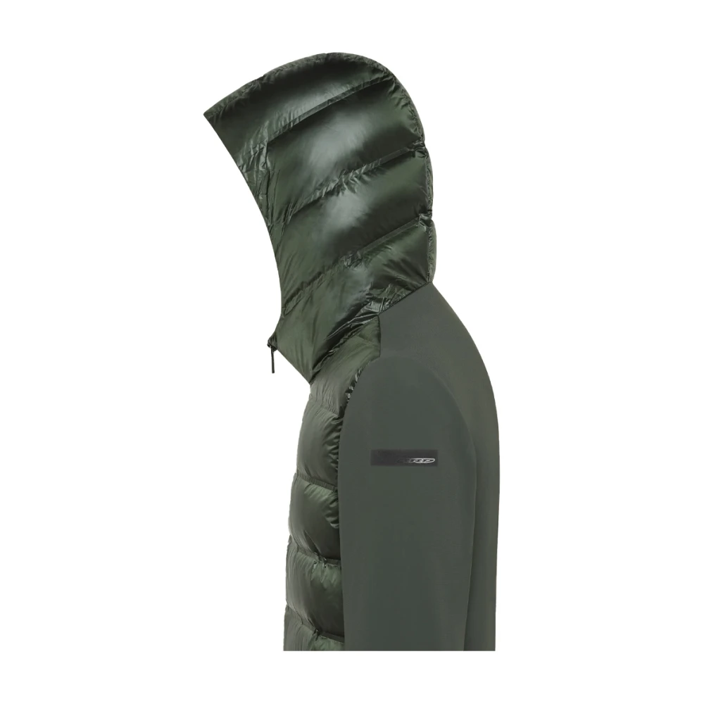 RRD Gewatteerde Jas met Capuchon Green Heren