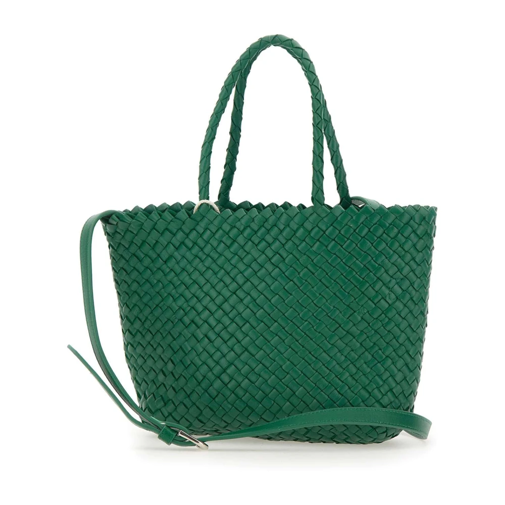Dragon Diffusion Groene geweven handtas met Pochette Green Dames