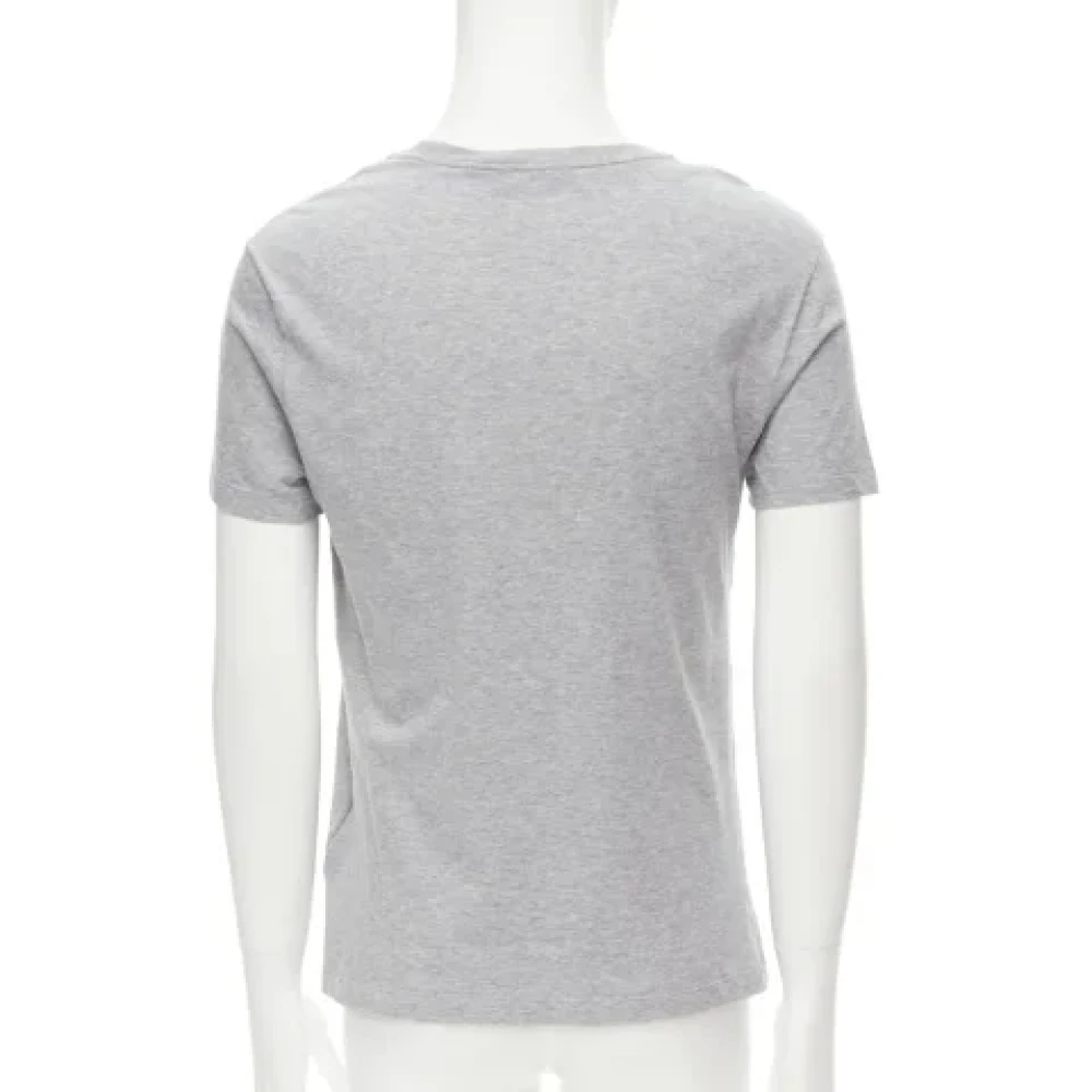 Versace Pre-owned Cotton tops Gray Dames