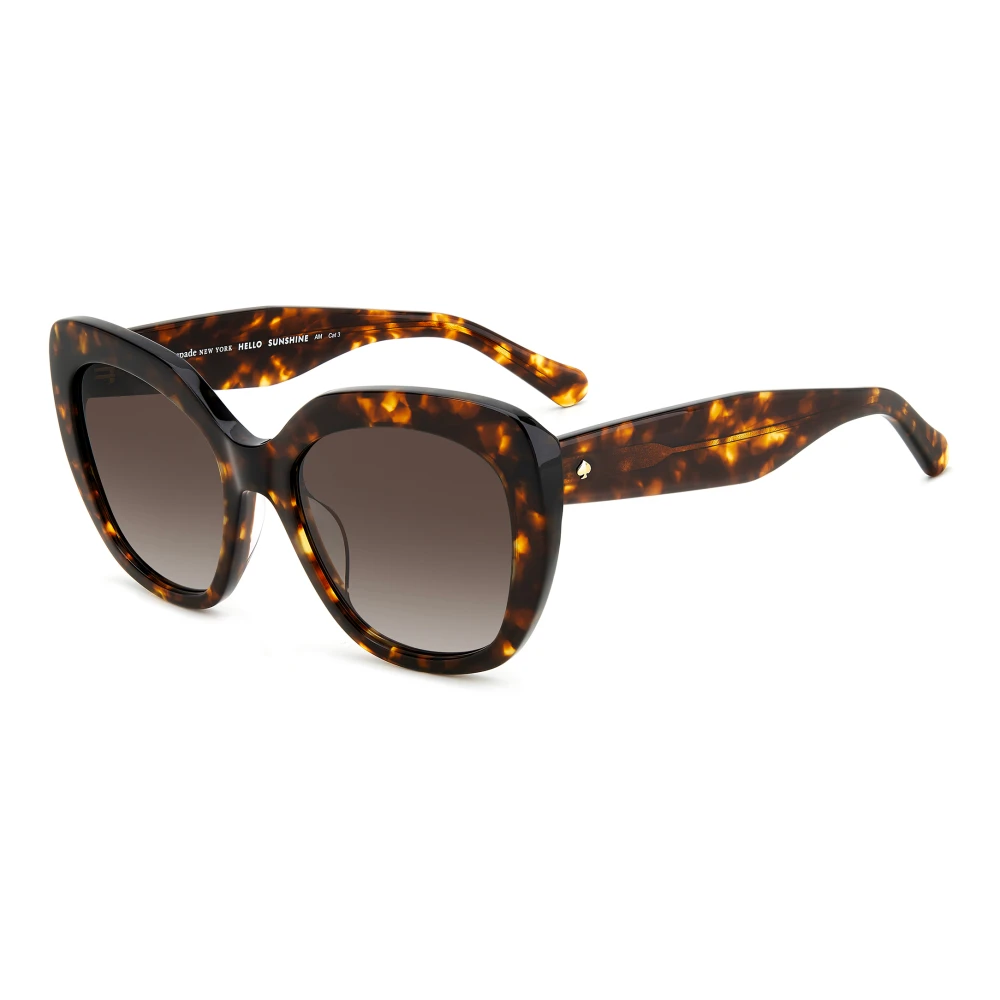 Kate Spade Women's Brown Winslet/G/S Sunglasses In Havana/ Shaded