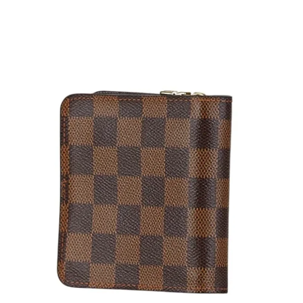 Louis Vuitton Vintage Pre-owned Canvas wallets Brown Dames