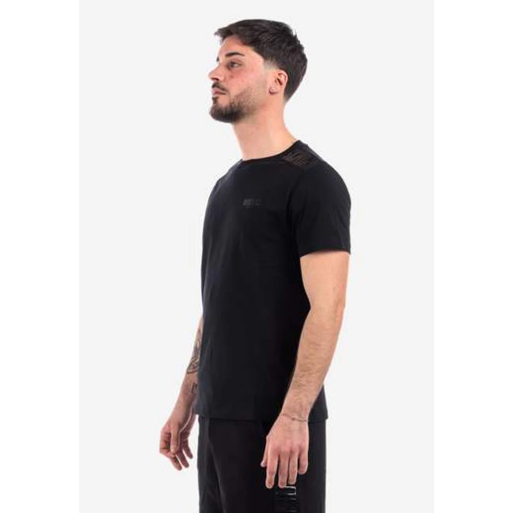 Moschino Zwart Katoen Regular Fit T-Shirt Black Heren