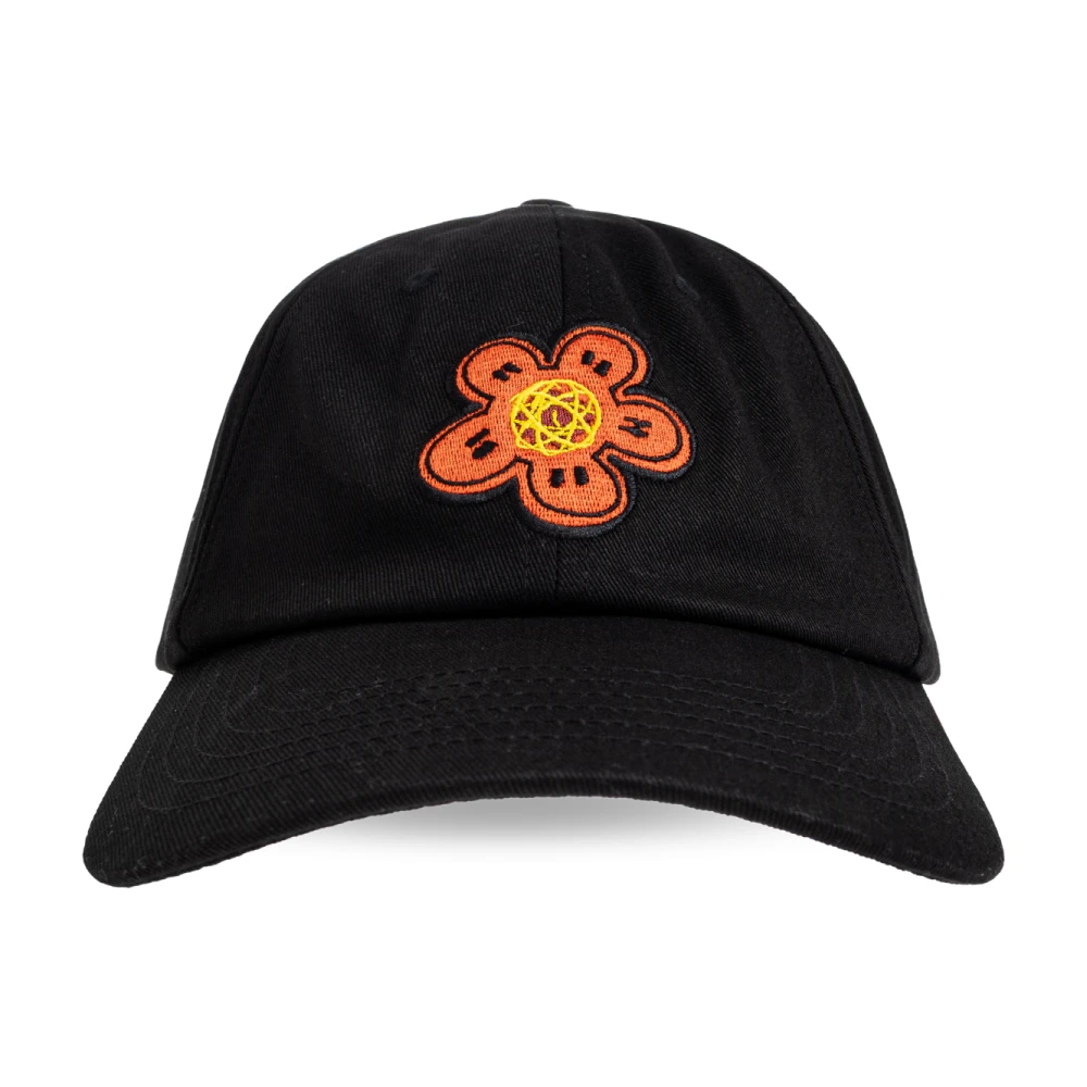 Kenzo Unisex Black Hats & Caps, One Size, Baseball Cap
