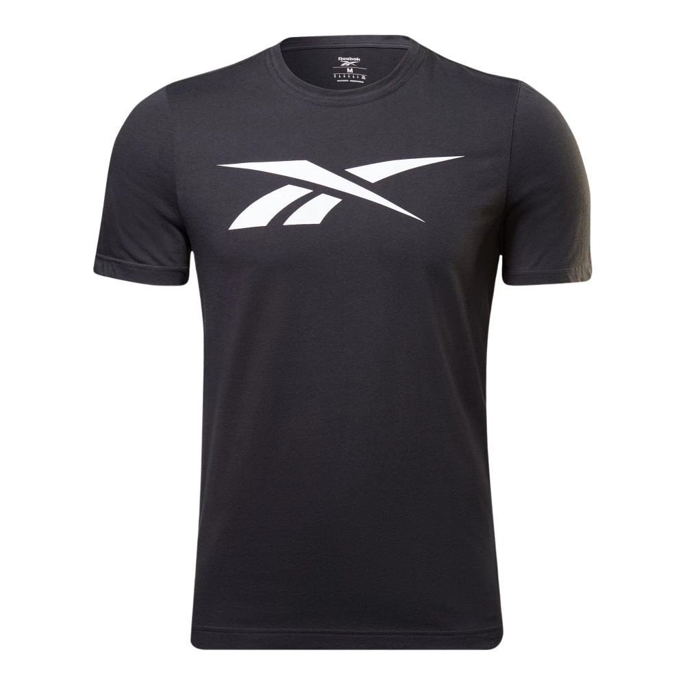 Reebok Vector Tee Stijlvol en Trendy Shirt Black Heren