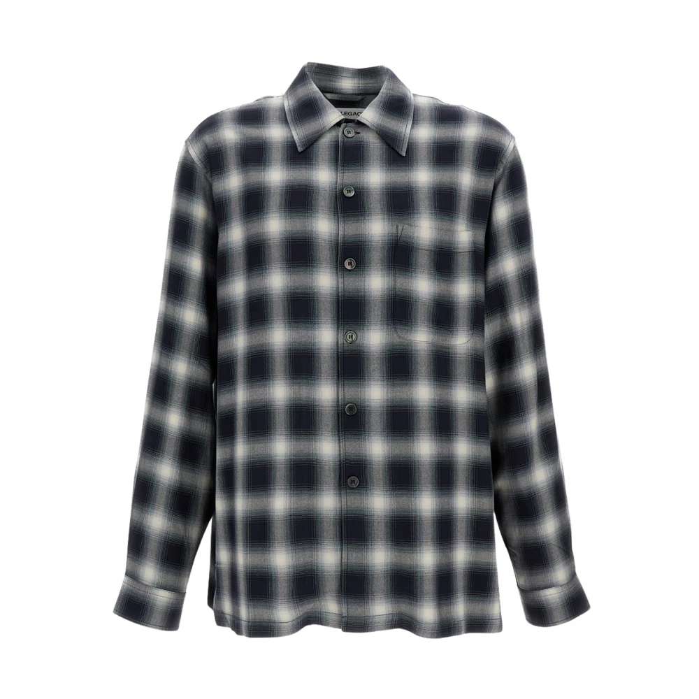 Our Legacy Men's Multicolor Camicia In Tessuto Fluido A Maniche Lunghe - Casual Shirts - Xl - Shirts