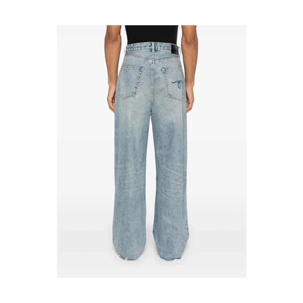 R13 Lichtblauwe Klassieke Five Pocket Jeans Blue Heren