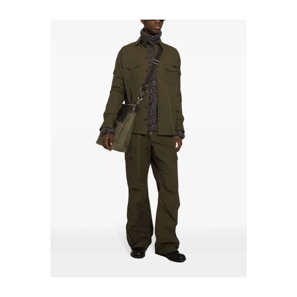 Dolce & Gabbana Groene Broek met Zakken Green Heren