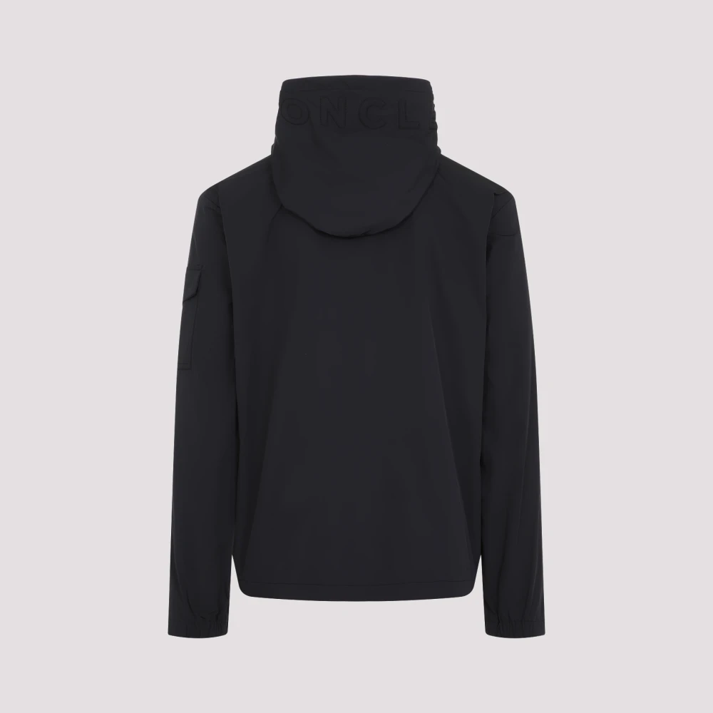 Moncler Stijlvolle Jas voor Sassiere Look Black Heren