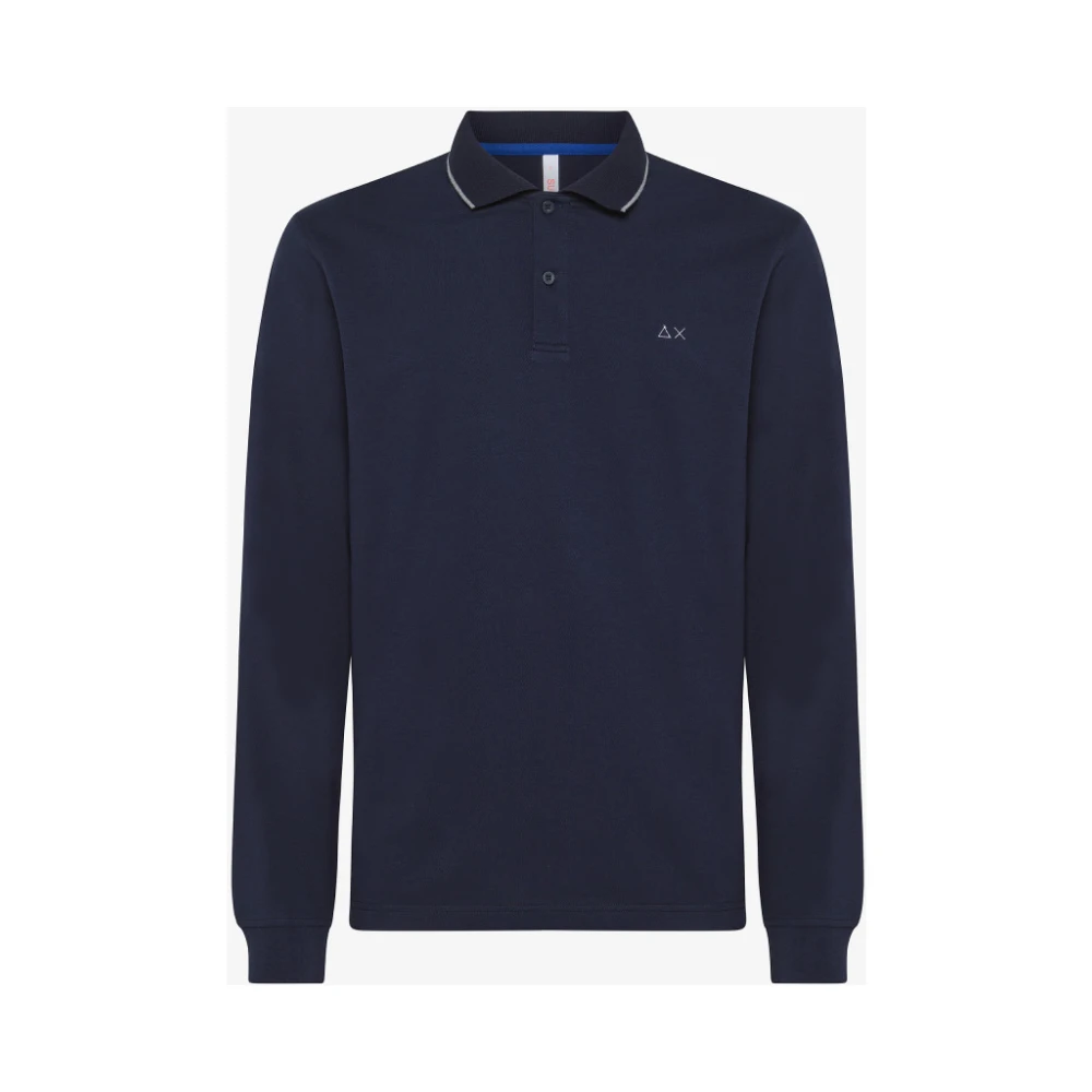 Sun68 - Tops > Polo Shirts - Blue - Sun68 - Modalova