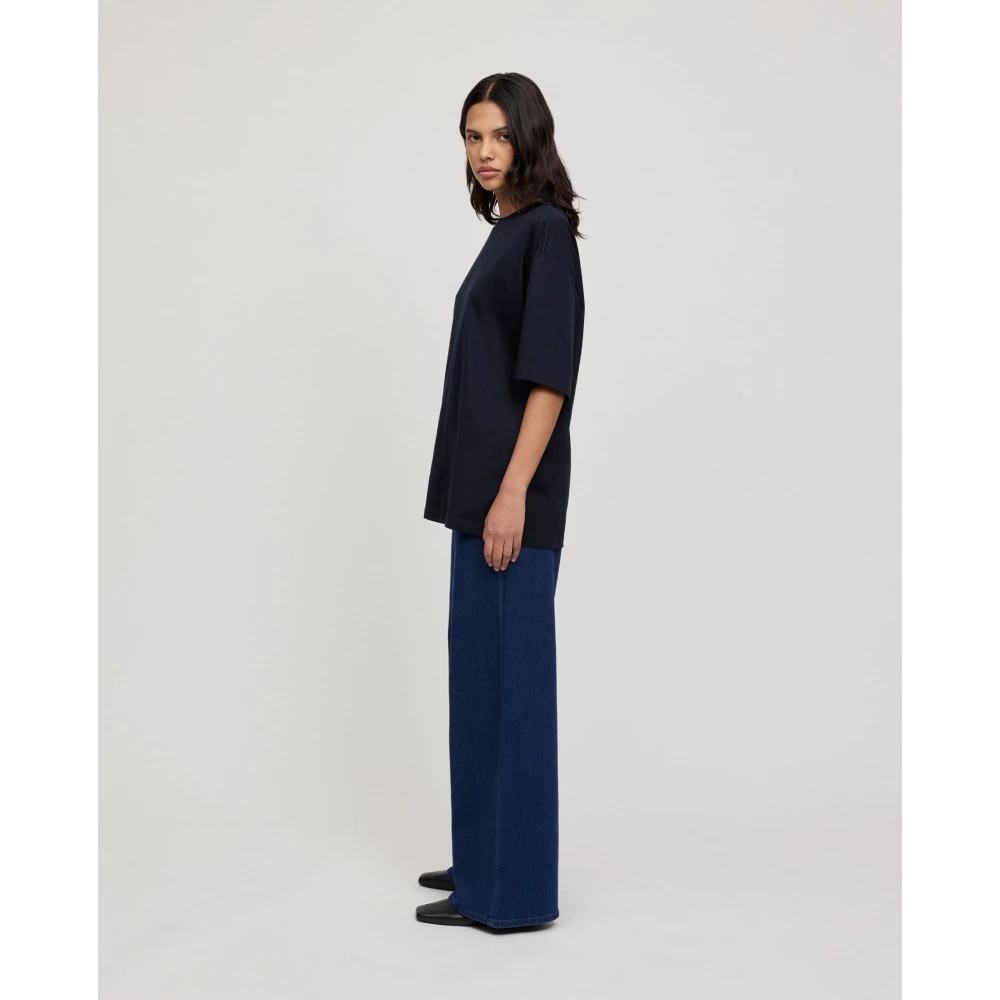 IVY OAK Kyla Rose Top Blue Dames