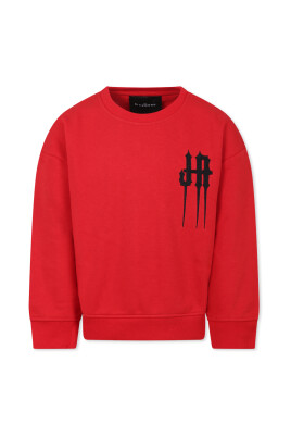 red-round-neck-sweatshirt