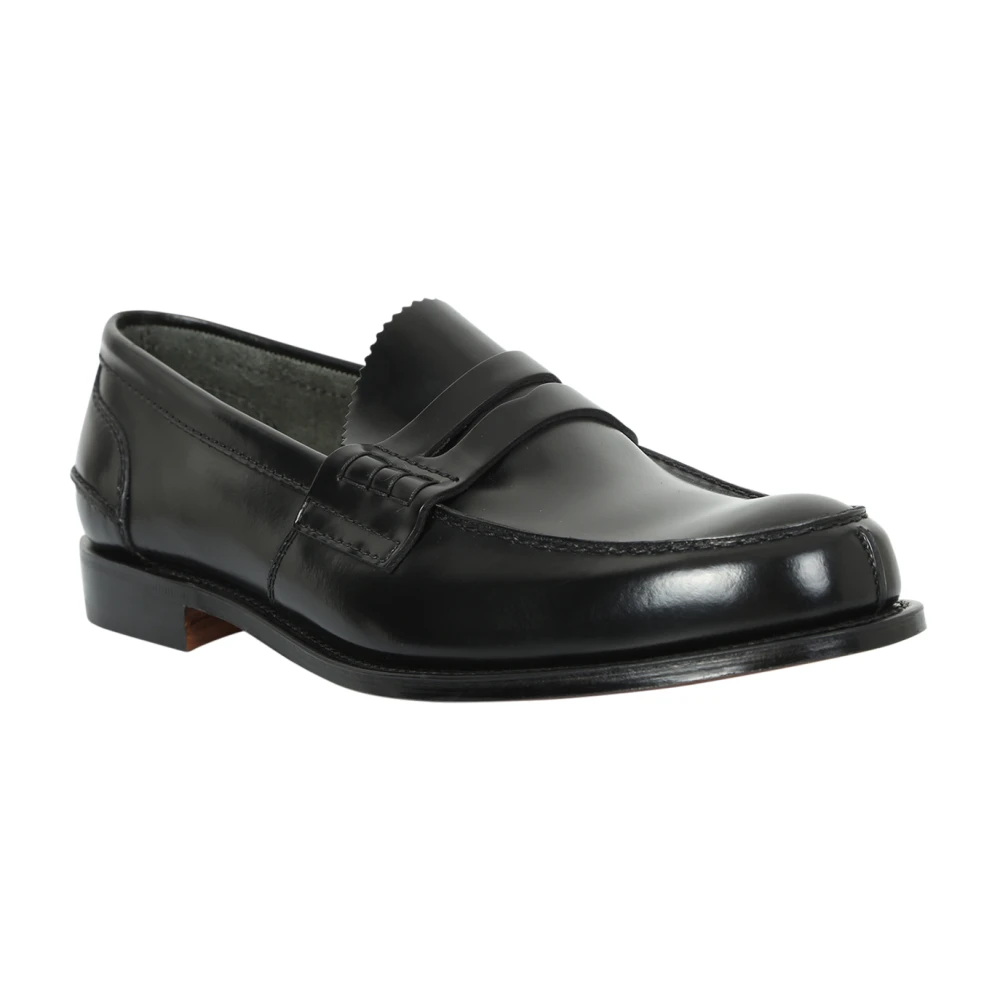 Church's Zwarte Loafers Tijdloze en Stijlvolle Keuze Black Heren