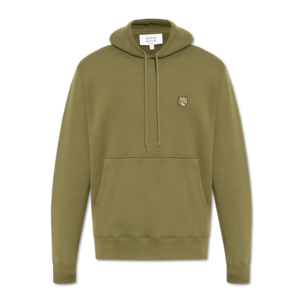 Maison Kitsuné Hoodie Green Heren