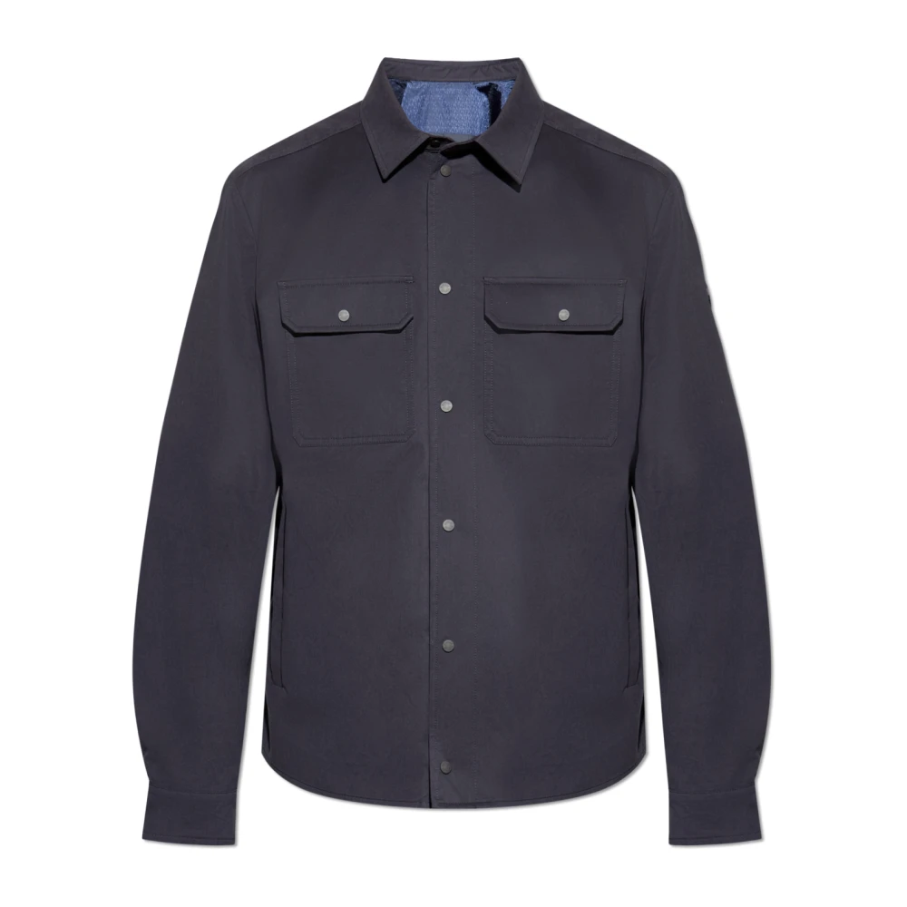 Moncler Men's Blue Shirt - Casual Shirts - S - Shirts