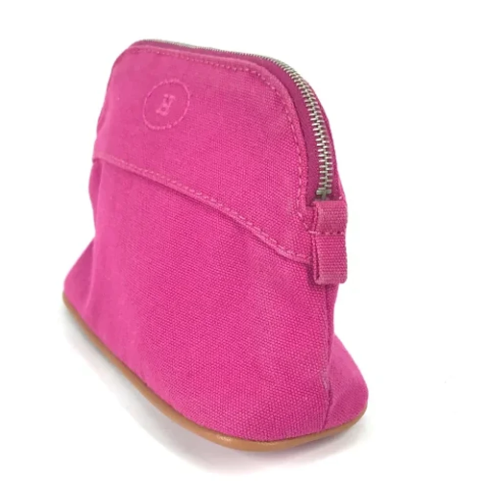 Hermès Vintage Pre-owned Fabric pouches Pink Dames