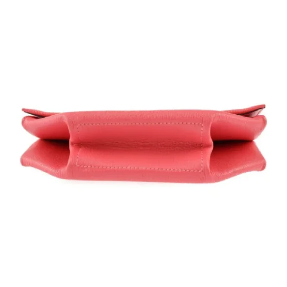 Hermès Vintage Pre-owned Fabric clutches Red Dames