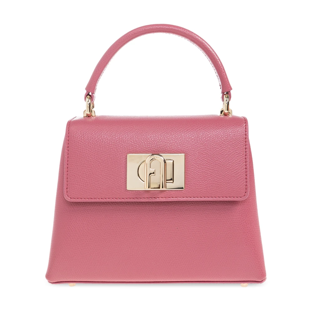 Furla Vrouw Roze Tassen Dames, One Size, Leer, 1927 Mini Handtas